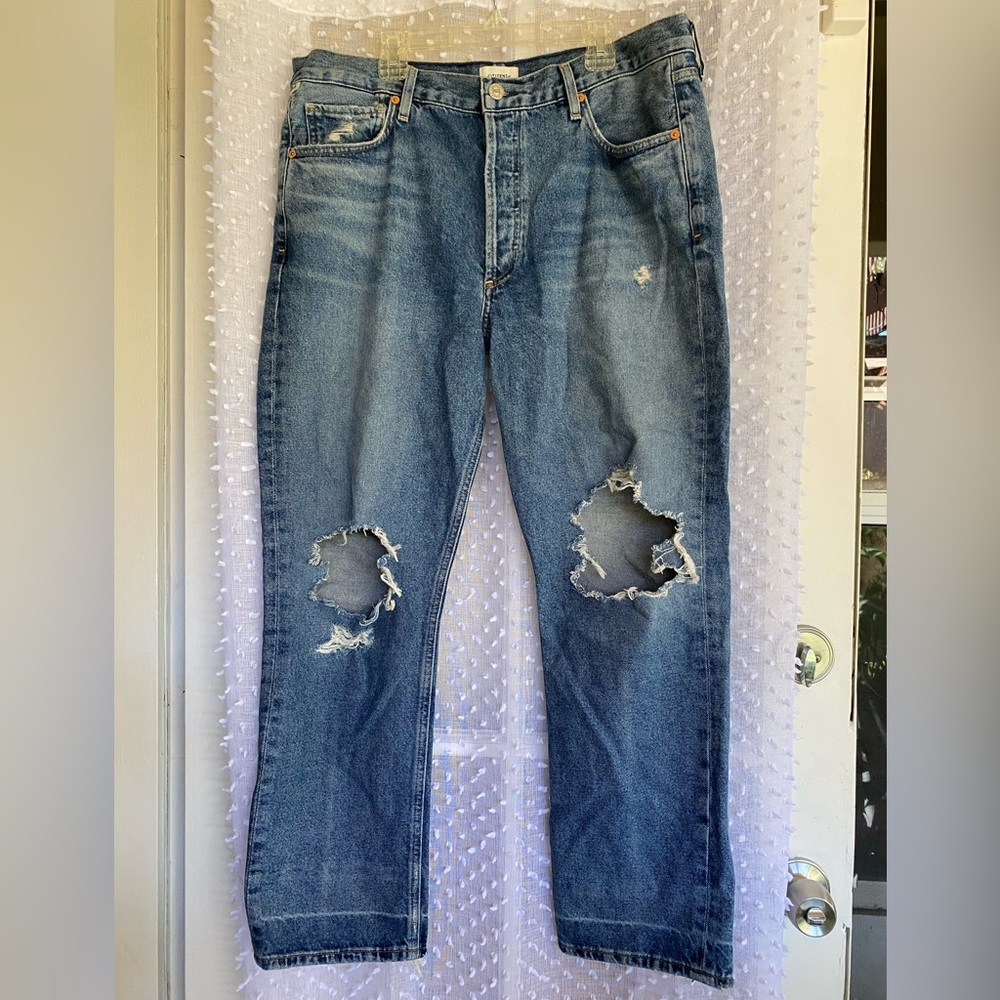 Citizens of humanity jeans distressed